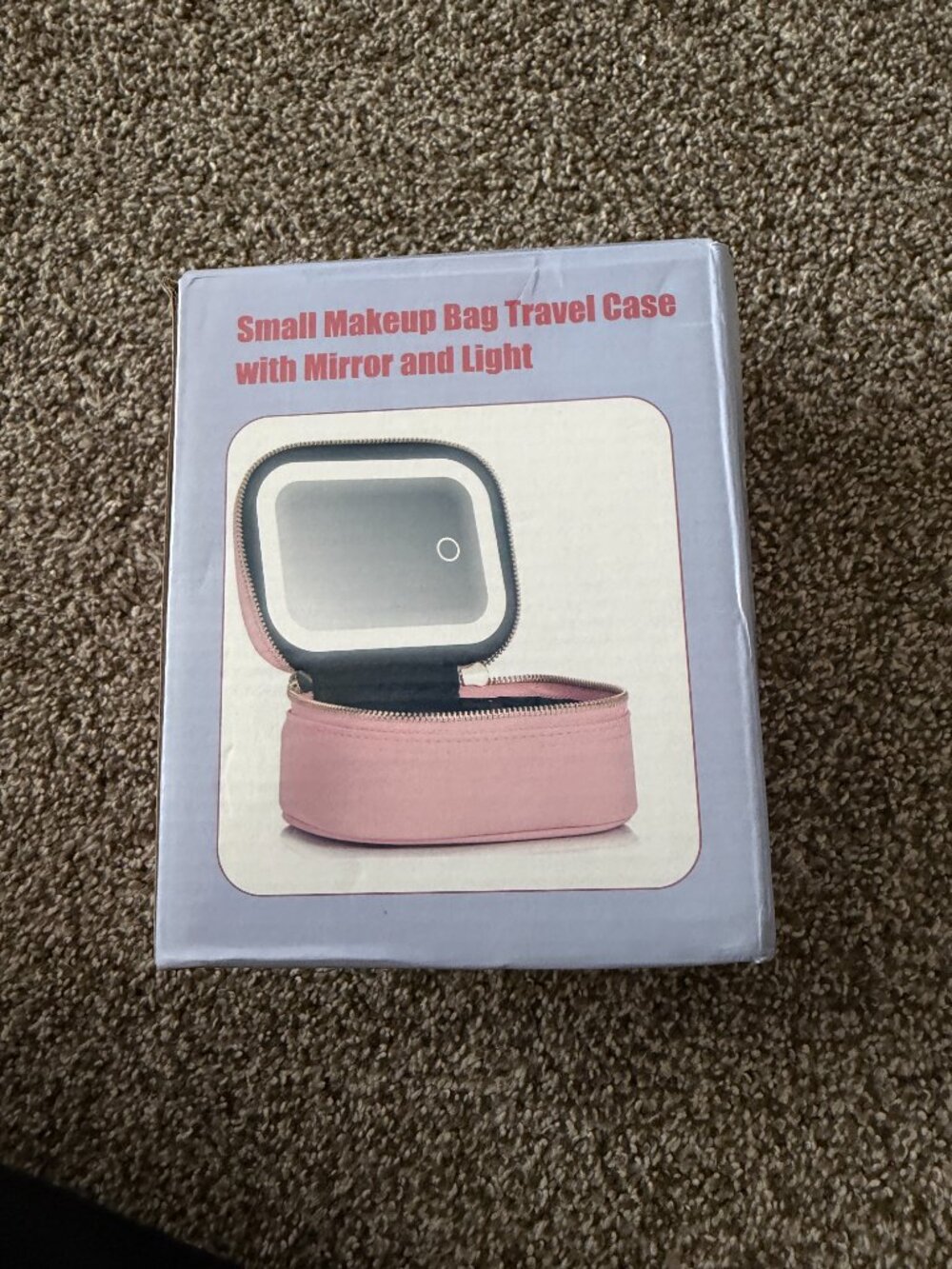 Small Makeup Travel Case with Mirror - Picture 10 of 10